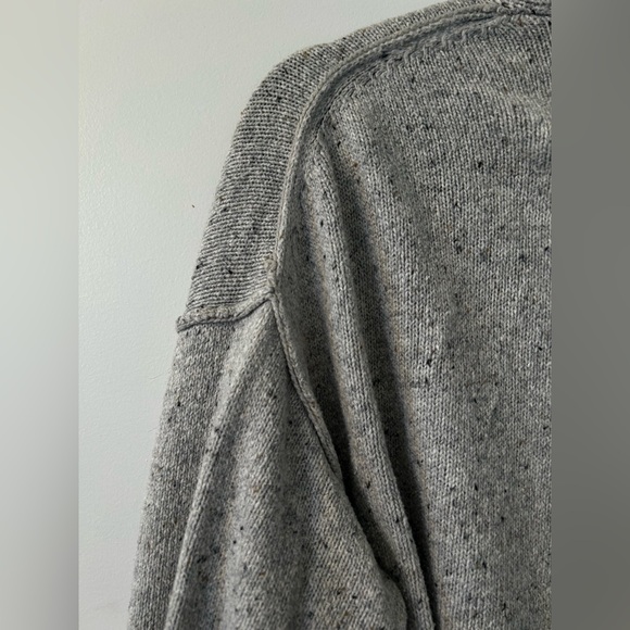 Universal Thread Speckled Gray Knit Oversized Cardigan - Picture 5 of 8
